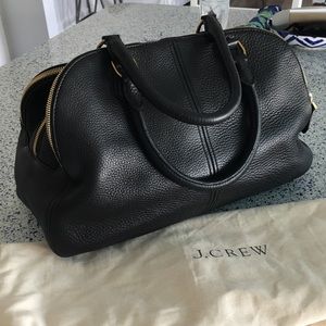 J. Crew Biennial Satchel (black);